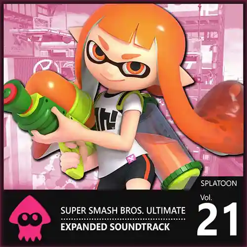 Vol. 21: Splatoon ♪ Super Smash Bros. Ultimate Expanded Soundtrack cover