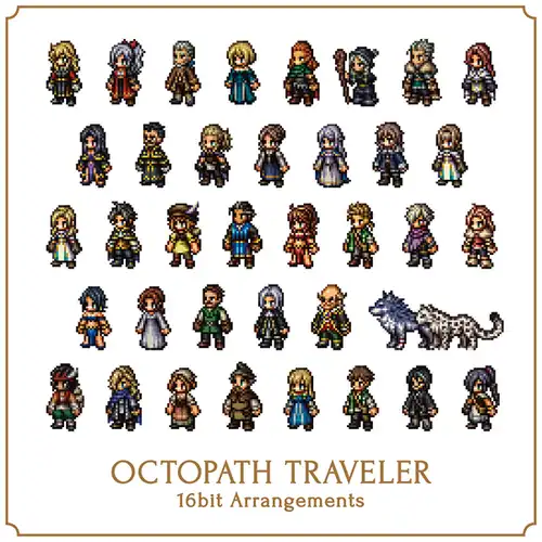 OCTOPATH TRAVELER 16bit Arrangements cover