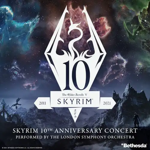 Skyrim 10th Anniversary Concert cover