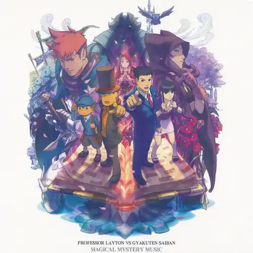 Professor Layton vs. Phoenix Wright Ace Attorney Magical Mystery Music cover