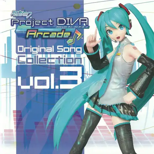 Hatsune Miku: Project DIVA Arcade Original Song Collection Vol.3 cover