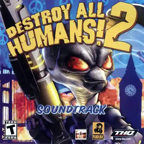 Destroy All Humans! 2 - Soundtrack cover