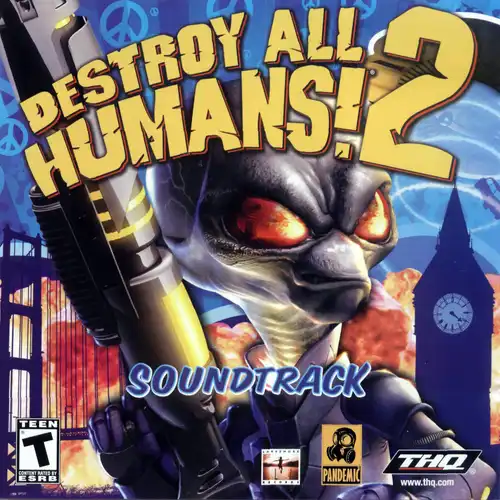 Destroy All Humans! 2 - Soundtrack cover