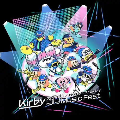 Kirby 30th Anniversary Music Fest. Live Blu-ray & Live CD cover