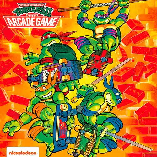 Teenage Mutant Ninja Turtles II:The Arcade Game cover