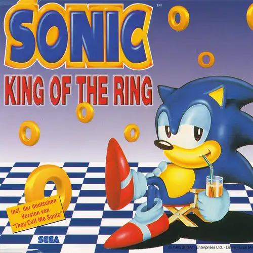 Sonic the Hedgehog - King of The Ring cover