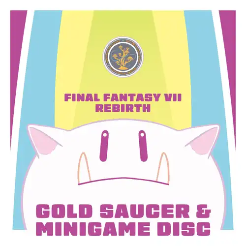 Final Fantasy VII Rebirth Gold Saucer & Minigame Disc cover