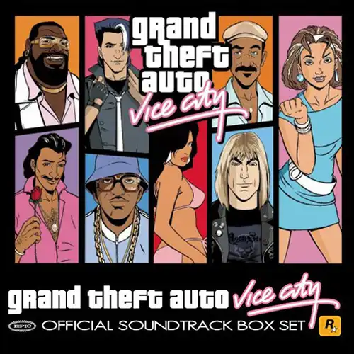 Grand Theft Auto: Vice City Official Soundtrack Box Set cover