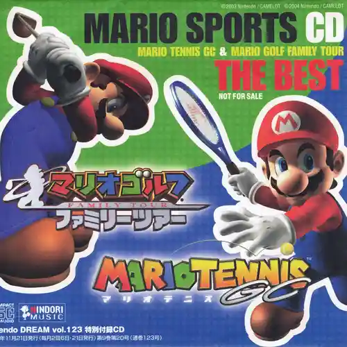 Mario Sports CD: Mario Tennis GC & Mario Golf Family Tour: The Best cover