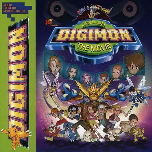 Digimon: The Movie Music from the Motion Picture cover
