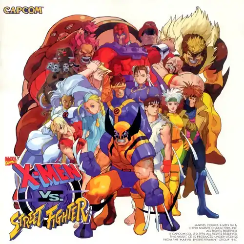 X-Men vs. Street Fighter Game Soundtrack cover