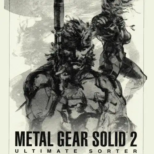 Metal Gear Solid 2 Substance Original Sound Track Ultimate Sorter Edition cover