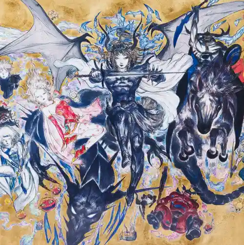 Final Fantasy Series 35th Anniversary Orchestral Compilation Vinyl cover