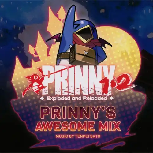 Prinny 1-2: Exploded and Reloaded - Prinny's Awesome Mix cover