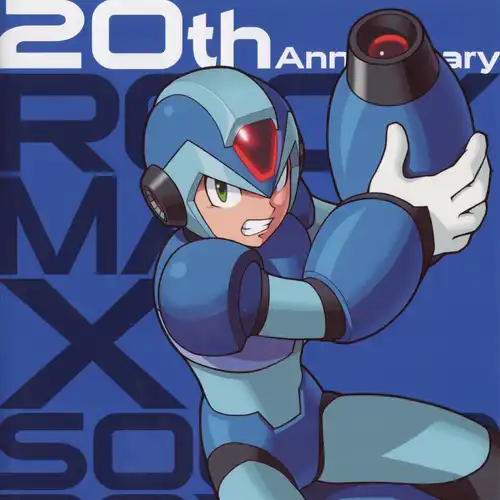 Mega Man X Sound Box 20th Anniversary cover