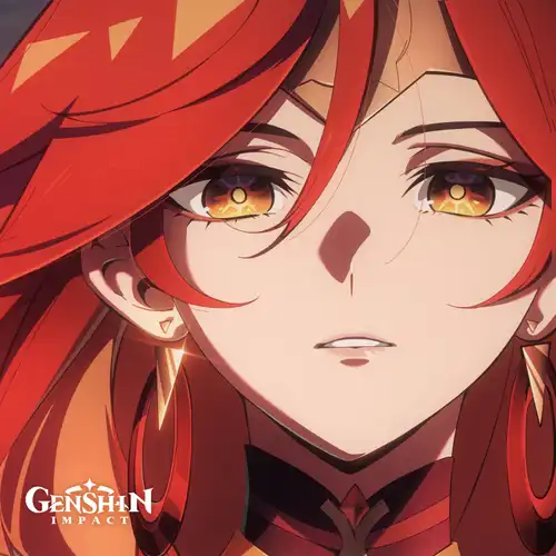 Genshin Impact - Blazing Heart cover