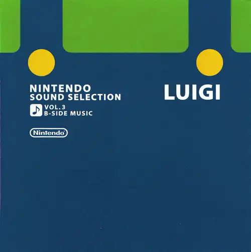 Nintendo Sound Selection Vol.3 Luigi B-Side Music cover